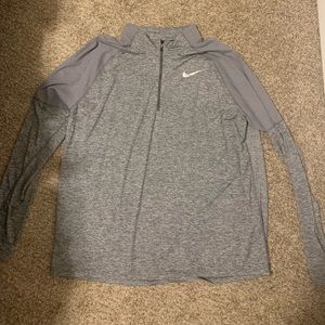 XXL Grey Nike Quarter Zip Jacket